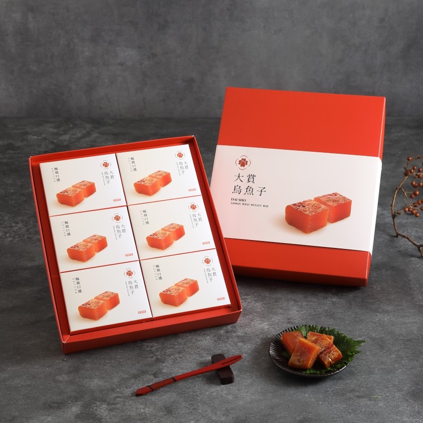 【大賞】頂級一口烏魚子經典禮盒(18入/200g)  ▶90B030